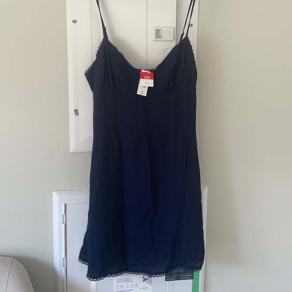Splendour dress navy blue